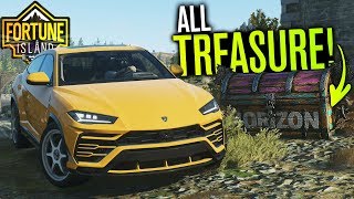 ALL 10 Treasure Chest Locations in Forza Horizon 4 Fortune Island [upl. by Enorahs19]