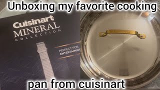 Unboxing my favorite cooking pan from cuisinart  cooking first time  Full Vlog haniyakhan [upl. by Indihar]