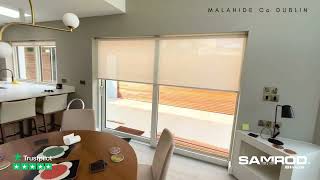 SAMROD Blinds  Motorised blinds fitting in Malahide Co Dublin [upl. by Eiramlatsyrc]