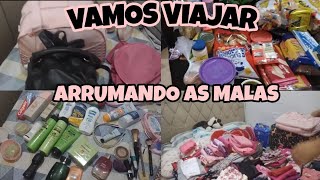 VAMOS VIAJAR EM FAMÍLIA ❤️ ARRUMANDO AS MALAS [upl. by Lorenz]