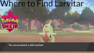 Pokemon Shield  Where to Find Larvitar [upl. by Garratt]