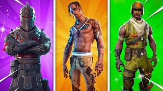 The Rarest Skins In Fortnite History [upl. by Walker188]