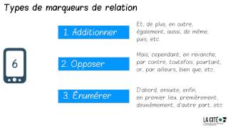 Les marqueurs de relation [upl. by Ferdinande]