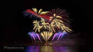 Rhein in Flammen  Oberwesel 2022 Fireworks Feuerwerk Feu dArtifice [upl. by Dalenna]