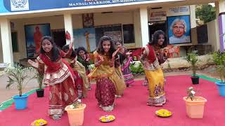 Chinni maa bathukamma song performance practice for Siddipet district 1st Republic day celebrations [upl. by Bartholomew]