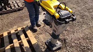 Wacker Neuson BS504 Jumping Jack [upl. by Srednas]