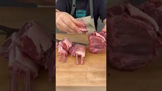 Lamb chops in the Gozney Arc XL with Daniele Uditi shorts lamb howto gozney [upl. by Roleat]