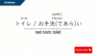 Minna no nihongo lesson3 vocabulary [upl. by Llerred233]