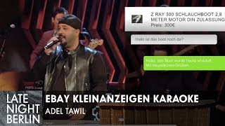 Adel Tawil spielt Ebay Kleinanzeigen Karaoke  Das Musical  Late Night Berlin  ProSieben [upl. by Nitsu]