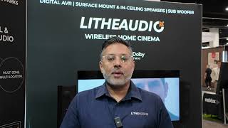 A new approach for home cinema audio  Lithe Audio Cinema system  CEDIA 2024 [upl. by Ninos]