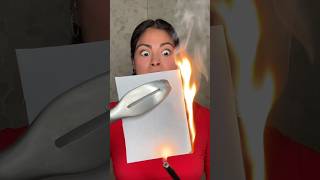 can your heat protectant pass this test 😱  beauty tips youtubeshort beauty hair [upl. by Aisyram]