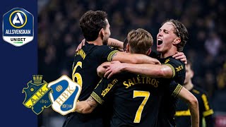 AIK  Halmstads BK 51  Höjdpunkter [upl. by Rodmur]