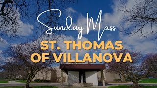 11172024 ENGLISH Mass 1000 AM St Thomas of Villanova [upl. by Werdma]