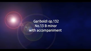 Gariboldi etude op132 No13 B minor Piano accompaniment [upl. by Engeddi]