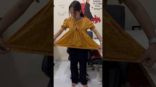 Peplum top cutting stitching ⭐️✨tips and trick starsignboutique shortsvideo [upl. by Lasiaf336]