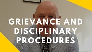 Grievance and Disciplinary Procedures in Ireland [upl. by Ballou247]