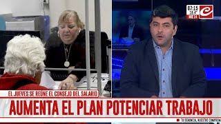 Nuevo aumento para Potenciar Trabajo ¿A cuánto quedaría [upl. by Enelkcaj]