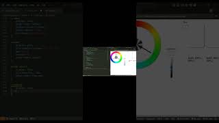 Full Video ☝🏻ASMR Programming asmr Triadic Color Wheel code No Talking  HTML CSS JavaScript [upl. by Ernesta]