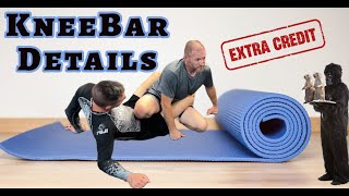 2 Quick Kneebar Details to Help Control the Position and FINISH [upl. by Dunning]