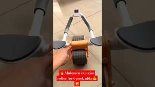 The Ultimate Roller Ab Workout abworkout short viralshort trending india [upl. by Labors]