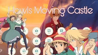 Howls Moving Castle easy version Genshin Lyre Cover [upl. by Steinway576]