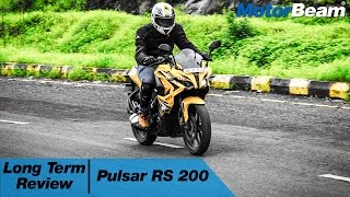 Pulsar RS 200 Long Term Review  Is It Best Pulsar Yet  MotorBeam [upl. by Ytsirhc565]