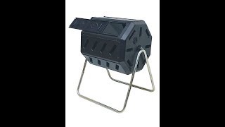 Review Yimby Tumbler Composter Color Black [upl. by Sadler]