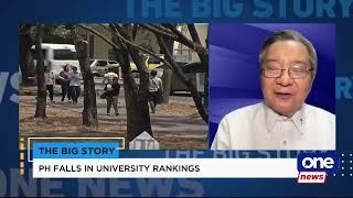 Ateneo president on ADMU’s falling ranking in Asia [upl. by Ttihw826]