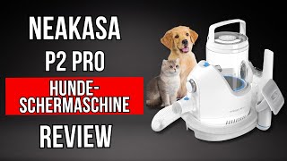 Neakasa P2 Pro Schermaschine mit Staubsauger Review Die leise und perfekte Fellpflege [upl. by Eserrehs]