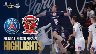 PSG Handball vs Telekom Veszprém HC  MOTW  Round 14  Machineseeker EHF Champions League 202223 [upl. by Pippo52]