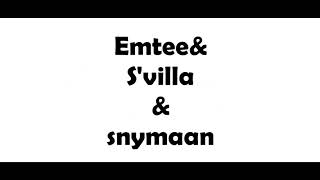 ABANTUEmtee ft SvillaampSnymaanlyrics video [upl. by Eical]