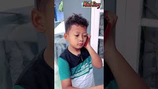 RAMBUT TIAN DI CUKUR SAMA AZKA😁🤣🙈 trending comedy humorsegar lucu funny shorts [upl. by Sullecram699]