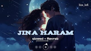 JINA HARAM  slowed amp REVERB  logi  lizalofi  slowed [upl. by Hamlen967]