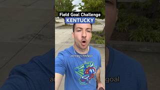 Field goal challenge KENTUCKY kentucky collegefootball wildcats kentuckywildcats sec [upl. by Ruthanne]