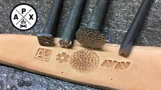 Making Leather Stamps Part 1 [upl. by Ennayt847]