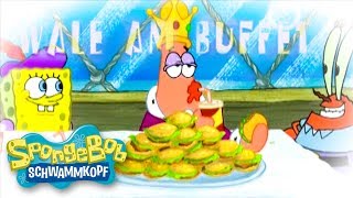 SpongeBob  Wale am Buffet Offizielles Video [upl. by Htelimay620]