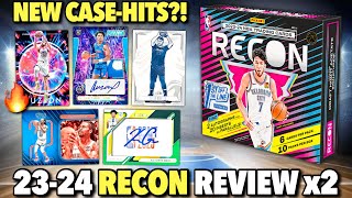 HUGE IMPROVEMENTS NEW CASE HIT PULL 😮🔥 202324 Panini Recon Basketball FOTL Hobby Box Review x2 [upl. by Tillman]