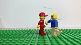 Lego Man Tries Stop Motion [upl. by Adilem497]