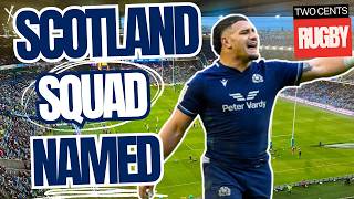 Scotland Squad Named  5 Uncapped Players  2024 November Tests [upl. by Natsyrt271]