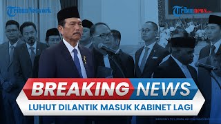 🔴 BREAKING NEWS Luhut Binsar Pandjaitan Dilantik Presiden Prabowo Jadi Ketua Dewan Ekonomi Nasional [upl. by Pernell722]