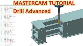 MasterCAM 2022 Tutorial 110  Benefits of Advanced Drill [upl. by Etti]