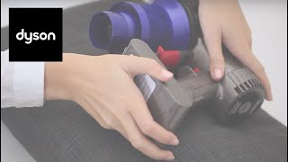 How to replace the battery on your Dyson V6™ cordless vacuum [upl. by Juliette347]