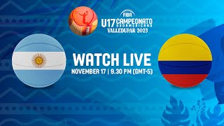 Argentina v Colombia  Full Basketball Game  FIBA South American U17 Championship 2023 [upl. by Stuckey]