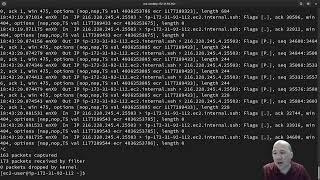 Linux Command Line AWS CLI and tcpdump [upl. by Charla]