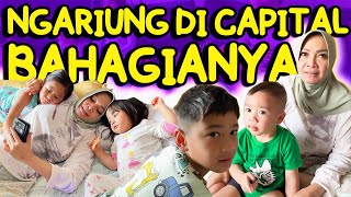 BAHAGIANYA MAMA RIETA SEMUA CUCU NGINEP DI CAPITAL  ALHAMDULILLAH RansEntertainment [upl. by Faso]