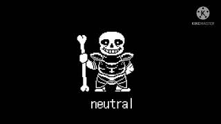 undershuffle sans bgm 詰め合わせ neutral、genocide、genocide phase2 [upl. by Ayeki]