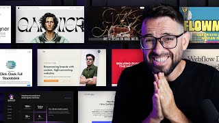 Reacting to 21 Design Portfolios in 22 Minutes [upl. by Anwahsal872]