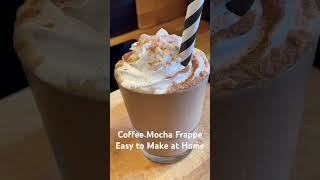 How to Make a Mocha Frappe with Cream Watch the full video for more 😆 [upl. by Janeen18]