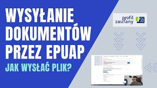 Wysyłanie dokumentów przez EPUAP  Jak wysłać dokumenty do Urzędu KROK PO KROKU [upl. by Eyeleen4]