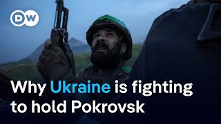 Russian forces advancing on Ukraines Pokrovsk  DW News [upl. by Edmonds946]